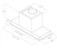 Витяжка Elica HIDDEN 2.0 BL MAT/A/52 - зображення 2
