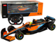 Auto zdalnie sterowane Rastar McLaren F1 1:12 Czarno-pomarańczowe (15291) (5905515356770) - obraz 2