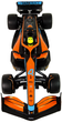 Auto zdalnie sterowane Rastar McLaren F1 1:12 Czarno-pomarańczowe (15291) (5905515356770) - obraz 9