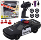 Auto zdalnie sterowane Lean Toys Police 4WD Czarne (22689) (5905991050384) - obraz 2