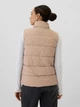 Теплый жилет короткий женский GAP 254598126 L Бежевый (1159836110) - изображение 2
