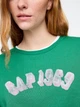 Свитшот на флисе женский GAP 214364579 M Зеленый (1159836436) - изображение 4