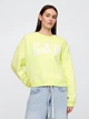 Свитшот на флисе женский GAP 540743314 M Желтый (1159836019) - изображение 1