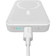 Портативная батарея Baseus Magnetic Mini Wireless 20W 10000mAh, безпроводная зарядка, павербанк белый (PPCX070002) - изображение 4
