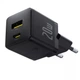 Сетевое зарядное устройство на 20W (Type-C+USB) блок питания Palm Fast Charger черный, Baseus (P10111608113-00) - изображение 2