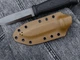 Чохол з кайдексу для ножа Morakniv Garberg. Койот. Без кріплення - изображение 8