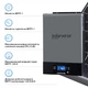 Автономний інвертор Solarverse Ampere UPS 6kW 48V 1 MPPT Wi-Fi 220V Однофазний (SV6048UPSW) - зображення 4