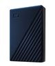 Портативний жорсткий диск для макбуків WD My Passport for Mac 5 TB (WDBA2F0050BBL-WESN) синій - зображення 1