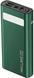 УМБ Gelius Lightstone GP-PB300i 20000mAh QC+PD 22.5W Green (2099900990335) - зображення 1