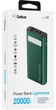 УМБ Gelius Lightstone GP-PB300i 20000mAh QC+PD 22.5W Green (2099900990335) - зображення 2