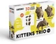 3D пазл-конструктор Cartonic 3D Puzzle Kittens Trio 254 елементів (CARTKITTENS) - изображение 14