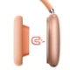 Беспроводные накладные наушники Hoco W65, BT5.4, AUX, 400mAh, 45h, orange - изображение 3