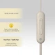 Bluetooth-гарнітура Sony WI-C100 Beige (WIC100C.CE7) - зображення 5