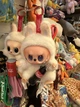 Игрушка плюшевая мягкая фигурка брелок Labubu Лабубу v3 series цвет и модель ассорти – сюрприз 17 см - изображение 5