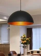 Люстра підвісна Semicircle (Black) Чорний+Золотистий E27 (Стандарт) (SDLC-00124) - изображение 5