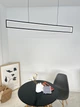 Люстра підвісна Simple Line (Medium) Чорний LED (SDLC-00055) - изображение 3