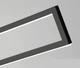 Люстра підвісна Simple Line (Medium) Чорний LED (SDLC-00055) - изображение 4