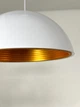 Люстра підвісна Semicircle (White) Білий+Золотистий E27 (Стандарт) (SDLC-00123) - изображение 2