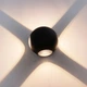 Бра Round black чорний LED (SDLB-00031) - изображение 1