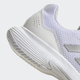 Женские кроссовки для тенниса Adidas Gamecourt 2 W HQ8476 36.5 (4UK) 22.5 см Ftwwht/Silvmt/Ftwwht (4066748165421) - изображение 6