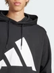 Худи утепленное оверсайз мужское Adidas Essentials Big Logo Fleece IN6159 XL Черное (4067905855605) - изображение 4