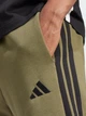 Спортивные штаны утепленные мужские Adidas Essentials 3-Stripes Fleece JD1857 L Оливковые (4067902814797) - изображение 4