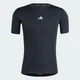 Футболка спортивна довга чоловіча Adidas Techfit Compression Training JE6698 XL Чорна (4067893376328) - зображення 6