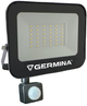 Світлодіодний прожектор Germina GW-0102 з датчиком руху 30 Вт 3000 лм 6400 К Hera - зображення 1