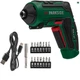 Аккумуляторная отвертка Parkside PAS 4 D7 шуруповерт с насадками 4 V, 1500 mAh, 10 Nm, Германия - изображение 1