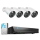 Набор для видеонаблюдения - комплект 4 камеры Reolink 12MP 8CH Smart Surveillance System RLK8-1200B4-A - изображение 1