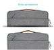 Чохол для ноутбука Grand-X SLX-15G 15" Grey з ручкою - изображение 3