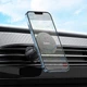 Магнитный держатель для мобильного HOCO H12 Fine jade ring magnetic car holder(air outlet), Black - изображение 6