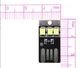 Ночник USB LED mini светильник 3 диода SMD2835 белый свет 0,2 Вт 40mA лампа для чтения - изображение 5