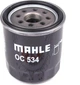 Фильтр масляный Knecht/MAHLE Toyota Corolla 87-/Camry 83- (h=76.5) (OC 534) - изображение 3