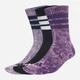 Набор мужских носков высоких хлопковых Adidas Stonewash Crew Socks 3 Pairs JX5741 40-42 3 пары Фиолетовый (4068811063801) - изображение 1