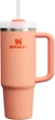 Термочашка стальная с двойной вакуумной изоляцией Stanley Quencher H2.0 Flowstate 0,89 л Nectarine - изображение 1
