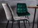 Стул мягкий со спинкой Velka Chic Bluvel 19 Velvet VBl19 зеленый - изображение 2