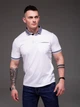 Мужская футболка поло Arma White белая 2360 8XL - изображение 2