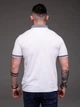 Мужская футболка поло Arma White белая 2360 8XL - изображение 4