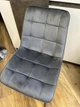 Стул мягкий со спинкой Velka Chic Bluvel 19 Velvet VBl19 серый - изображение 6