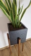 Підставка для вазона, квітів з дерева висока WoodDecor Коричнева - зображення 3