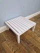 Табурет-подставка деревянная 36х36х18см WoodDecor Белая - изображение 5