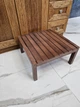 Табурет-подставка деревянная 36х36х18см WoodDecor Коричневый - изображение 2