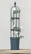 Пергола металева Cultivo 180з30 см для троянд Чорний - зображення 4
