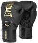 Боксерські рукавиці Everlast ELITE 2 BOXING GLOVES чорний, золотий Уні 16 унцій - изображение 1