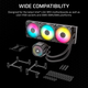 System chłodzenia wodą Corsair Nautilus 360 RS ARGB Black (CW-9060093-WW) - obraz 16