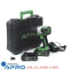 Шуруповерт аккумуляторный Apro 20DB (895033) 2100 об./мин, 20 B - изображение 1