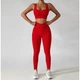 Спортивные леггинсы Natursport ZC6391CK Красные L - изображение 1