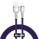 Кабель BASEUS Lightning Cafule Series Metal Data Cable |1M, 2.4A| (CALJK-A05) - изображение 3
