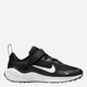 Buty sportowe chłopięce na rzepy Nike Revolution 7 (Psv) FB7690-003 30 Czarne - obraz 1